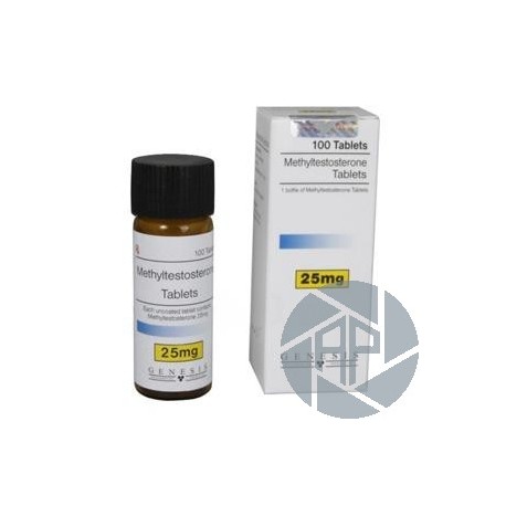 Methyltestosterone Tablets Genesis (25 mg/tab) 100 tabs