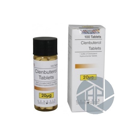 Clenbuterol Tablets Genesis (0,02 mg/tab) 100 tabs