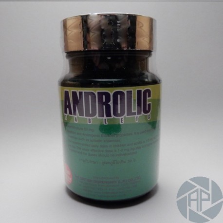 Androlic Tablets British Dispensary (50 mg/tab) 100 tabs Androlic Tablets British Dispensary (50 mg/tab) 100 tabs