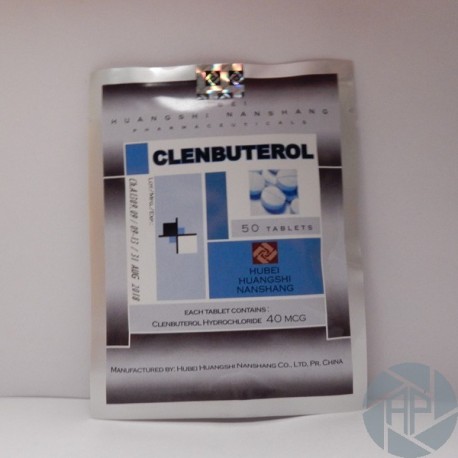 Clenbuterol Hubei (40 mcg/tab) 50 tabs