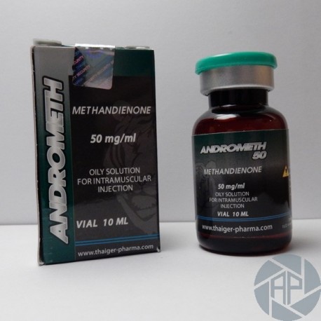 Andrometh 50, Methandienone, Thaiger Pharma, 50 mg/ml, 10 ml Andrometh 50, Methandienone, Thaiger Pharma, 50 mg/ml, 10 ml
