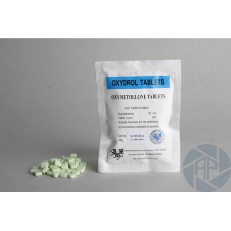 Oxydrol 50mg x 100 tablets (British Dragon)