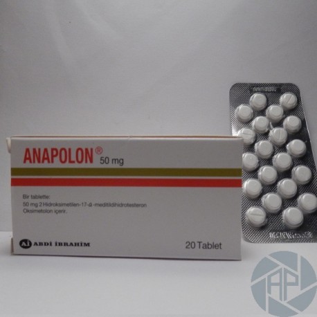 ANAPOLON (ABDI IBRAHIM - Turkey) 40 tablets x 50mg