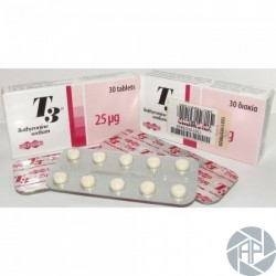 T3 Cytomel Uni-Pharma 30tabs/25mcg