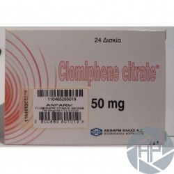 Clomid (Clomiphene Citrate) Anfarm Hellas - 50mg - 24 Tablets