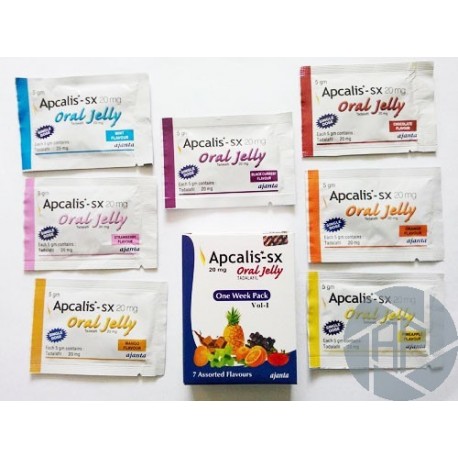 Apcalis SX Oral Jelly 20mg - 7 jelly